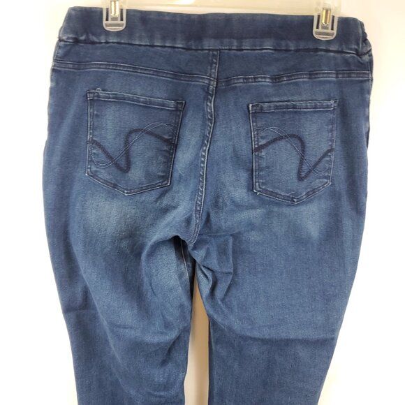 Lee Platinum LabelMidrise Fit Barely Boot 16W Medium Womens Pull On Jeans - Picture 7 of 11